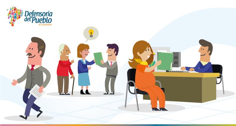 La ciudadanía puede presentar sus peticiones sobre posibles vulneraciones de derechos humanos y de la naturaleza, reclamos por mala calidad o indebida prestación de los servicios públicos o privados.
