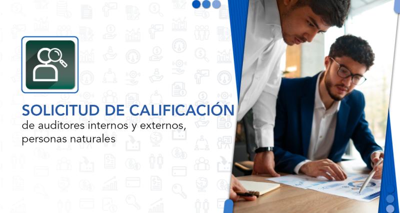 Solicitud de calificación de auditores internos y externos, personas naturales