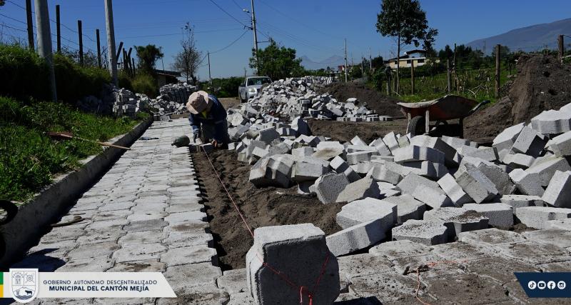 Trabajos de adoquinado