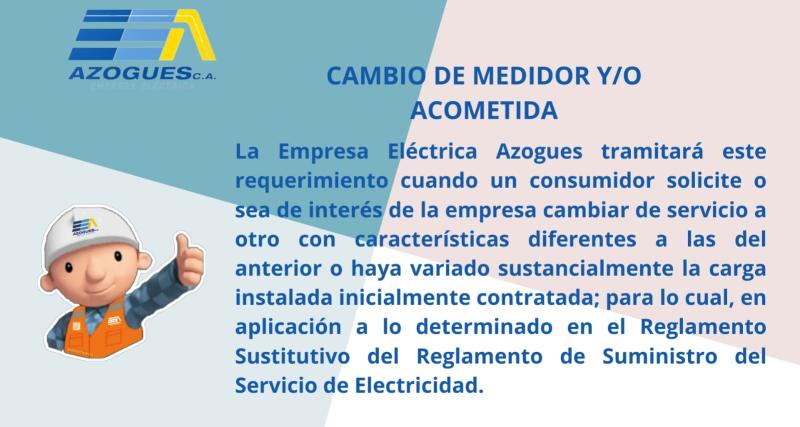Cambio de medidor 