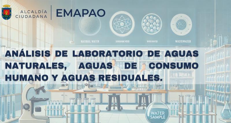 Análisis de Laboratorio de Aguas Naturales, Aguas de Consumo Humano y Aguas Residuales