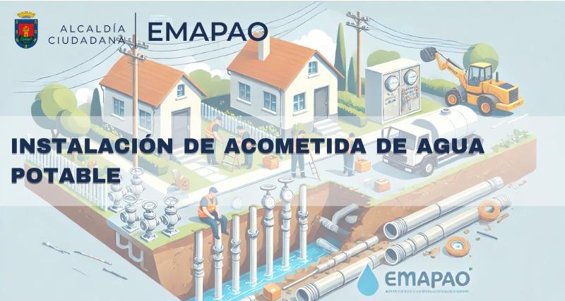 Nueva Instalación de Acometida de Agua Potable