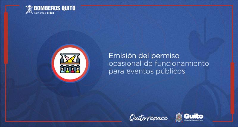 Emisión del permiso ocasional de funcionamiento para eventos públicos.