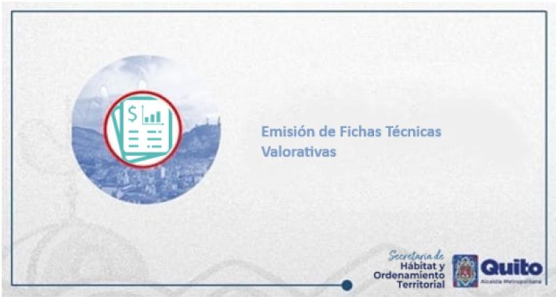 Emisión de Fichas Técnicas Valorativas