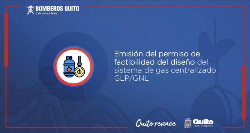 Emisión del permiso de factibilidad del diseño del sistema de gas centralizado GLP/GNL