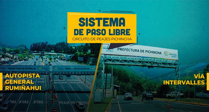 Pago de peajes de la Provincia de Pichincha