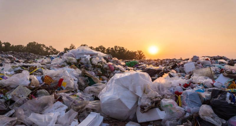 Adquisión de recipientes de basura doméstico color verde y negro