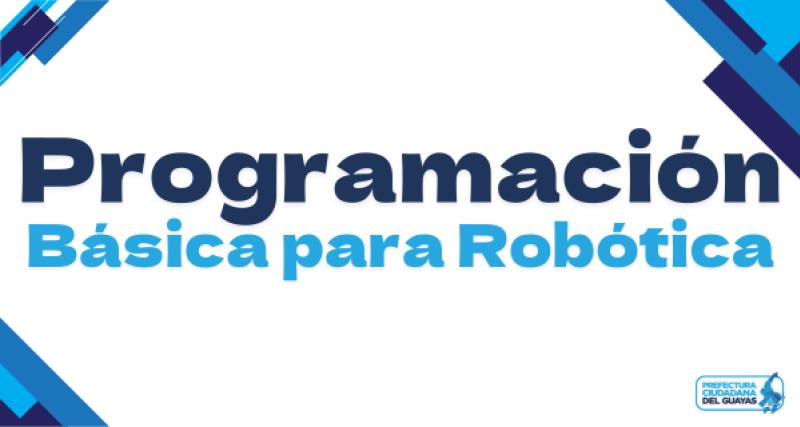 Programación básica para robótica