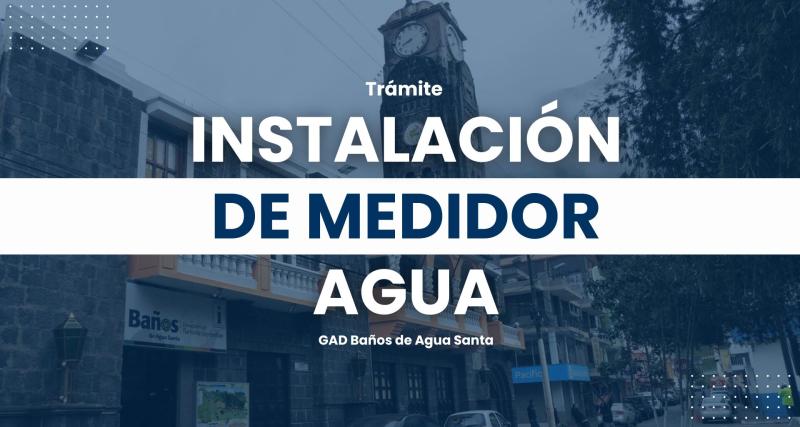 Instalación de Medidor de Agua