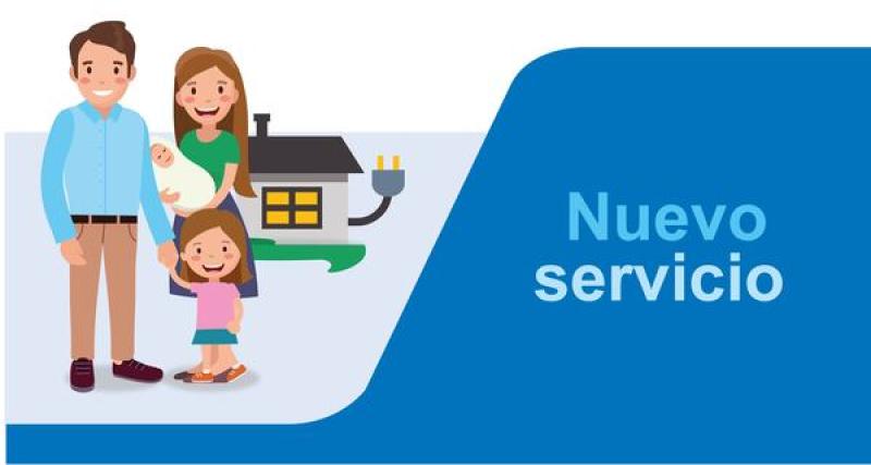 Instalación de nuevo servicio de energía eléctrica