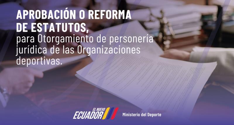 Aprobación o reforma