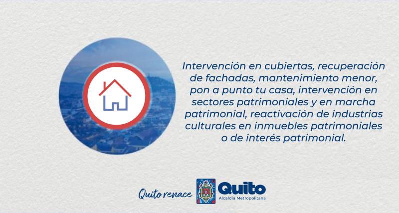 Intervención en cubiertas, recuperación de fachadas 