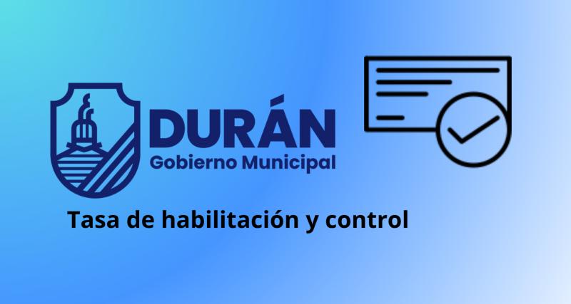 tasa de habilitación y control