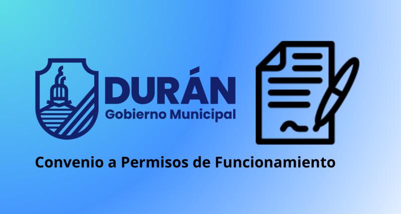 Convenio a permisos de funcionamiento