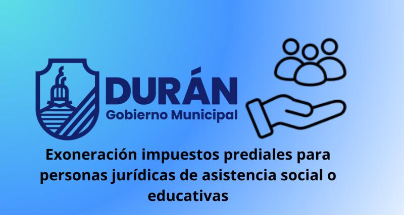 personas jurídicas de asistencia social o educativas