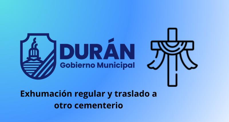 exhumación regular y traslado a otro cementerio