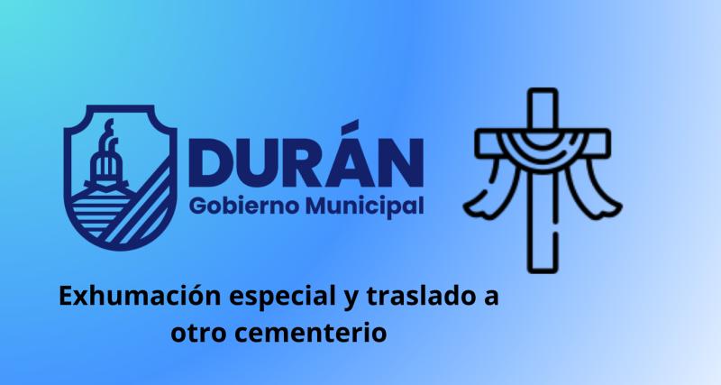 exhumación especial y traslado a otro cementerio