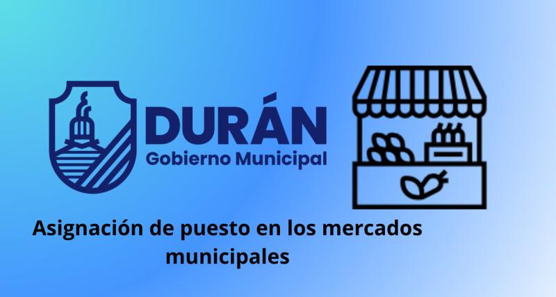 asignación de puesto en los mercados municipales