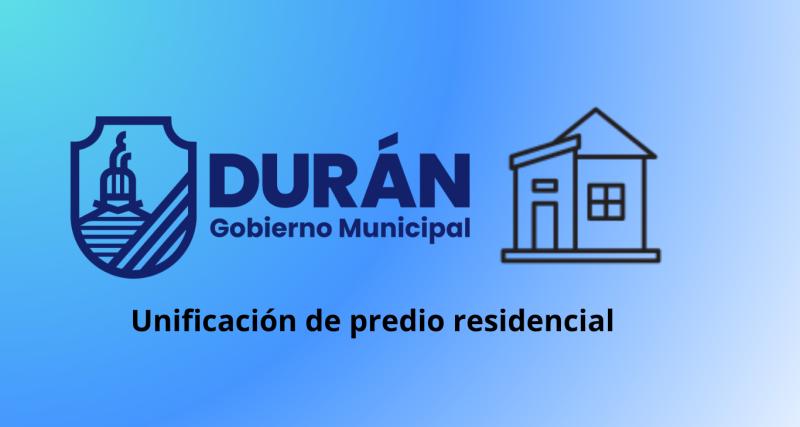 Unificación de predio residencial