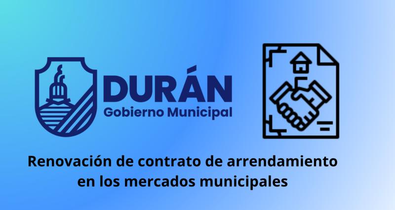 renovación de contrato de arrendamiento en los mercados municipales