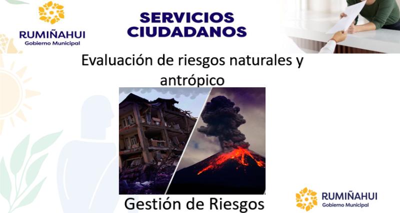 Evaluación de riesgos naturales