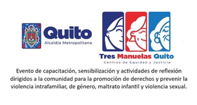 Evento de capacitación, sensibilización y actividades de reflexión dirigidos a la comunidad para la promoción de derechos y prevenir la violencia intrafamiliar, de género, maltrato infantil y violencia sexual.