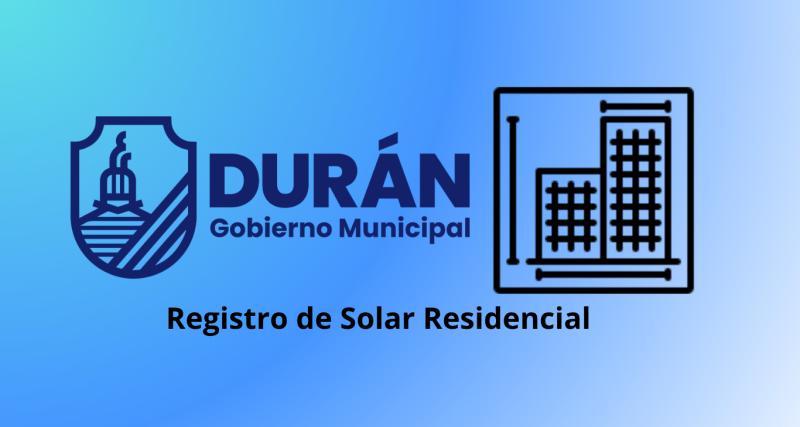 Registro de Solar Residencial