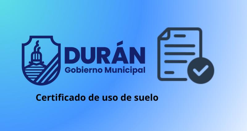 Certificado de uso de suelo