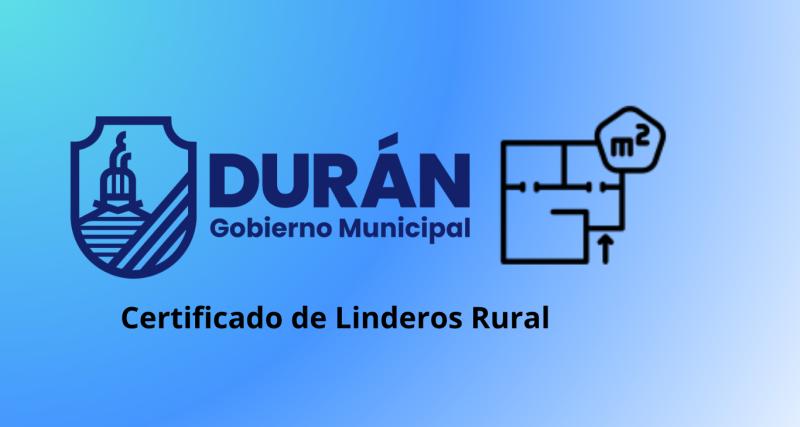 Certificado de Linderos Rural