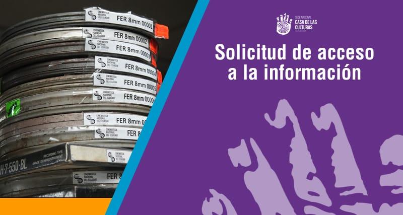 Solicitud de información