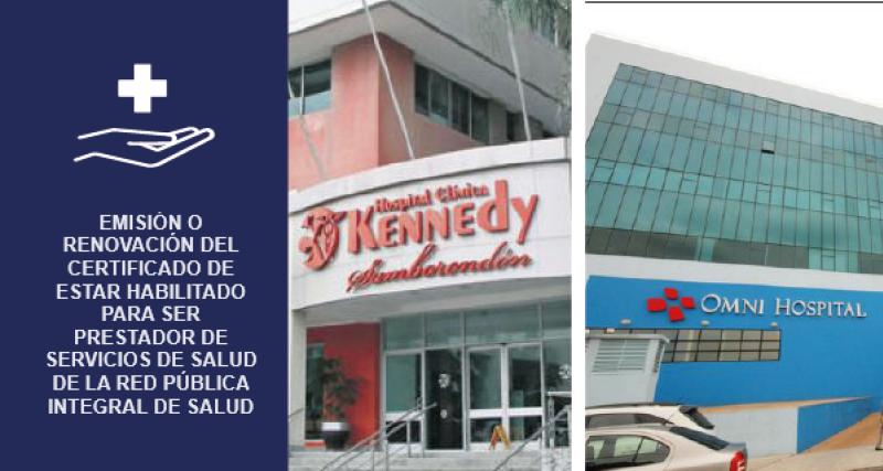 emisión renovación certificado habilitado prestador de servicios