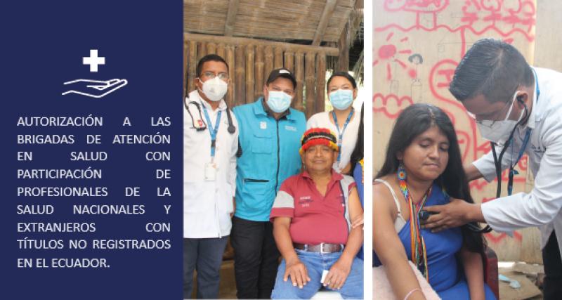 Brigadas de atención con titulos no registrados