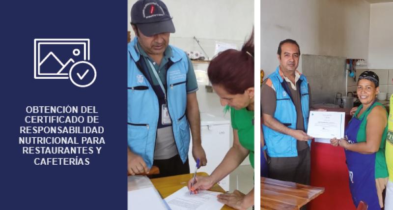 certificado restaurantes cafeterías