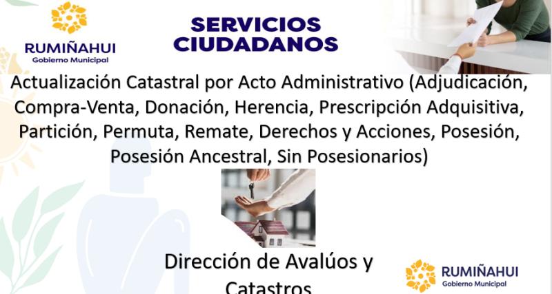 Dirección de Avalúos y Catastros