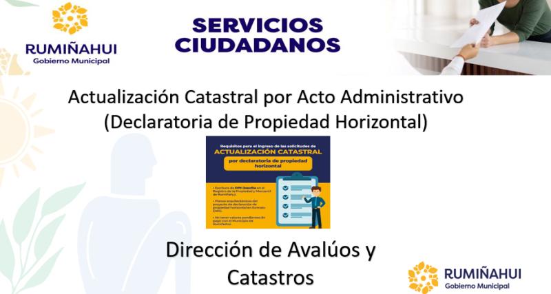 Dirección de Avalúos y Catastros