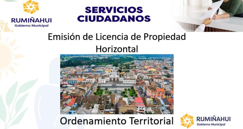 Emisión de Licencia de Propiedad Horizontal