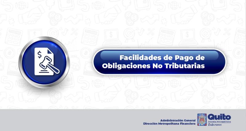 Facilidades de Pago de Obligaciones No Tributarias