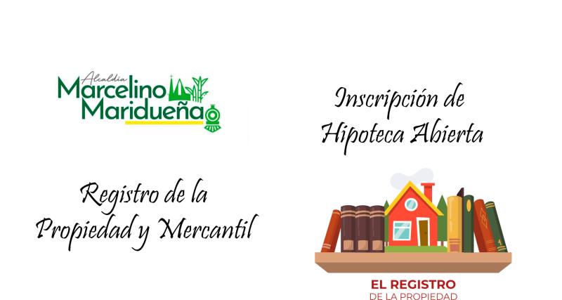 INSCRIPCIÓN DE THIPOTECA ABIERTA