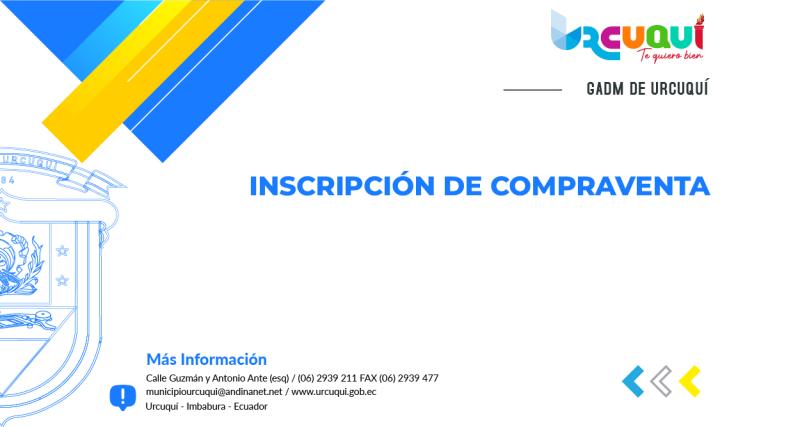 INSCRIPCION DE COMPRAVENTA