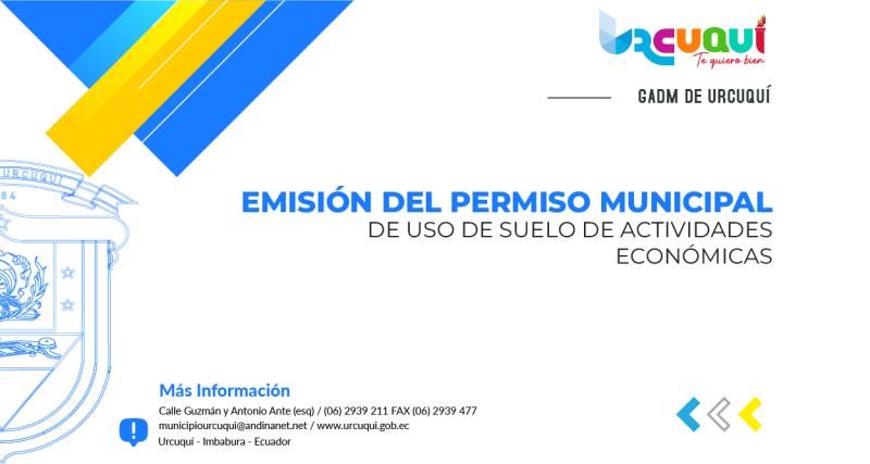 Emisión del Permiso Municipal de Uso de Suelo de actividades económicas