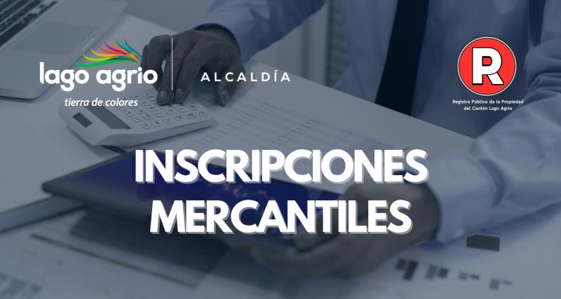 INSCRIPCIONES MERCANTILES