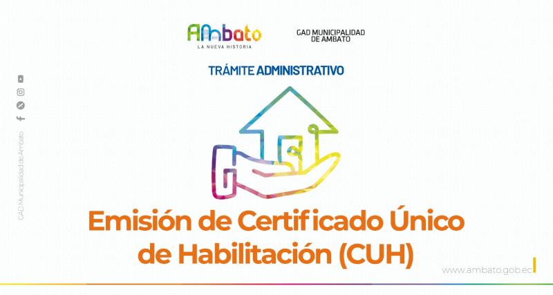 Certificado Único de Habilitación (CUH)