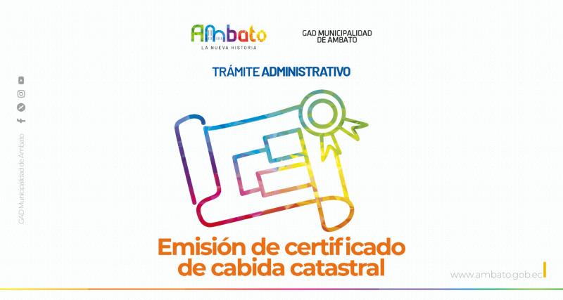 Certificado de cabida catastral