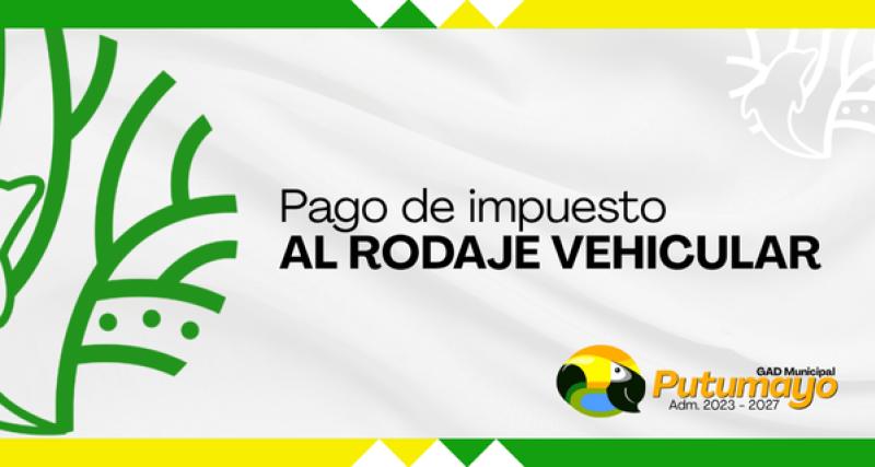 PAGO DE RODAJE VEHICULAR 