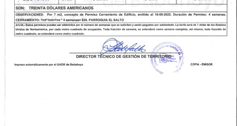 Cerramiento.