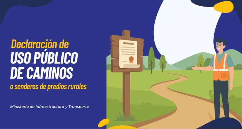 Declaración de uso público de caminos