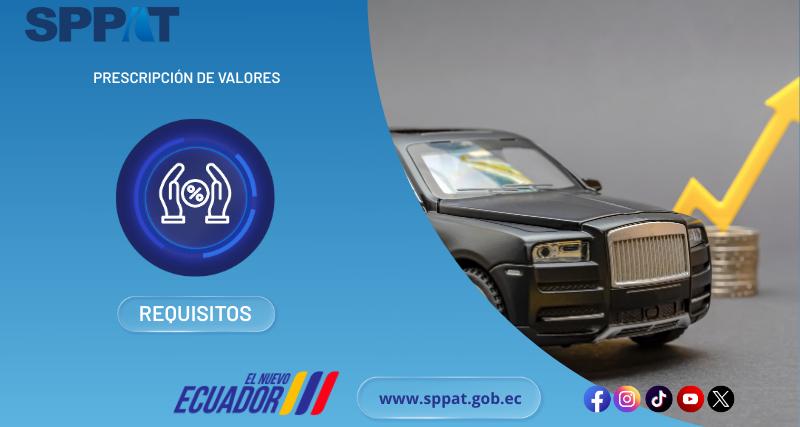 Solicitud de prescrición de tasas y recargo SPPAT