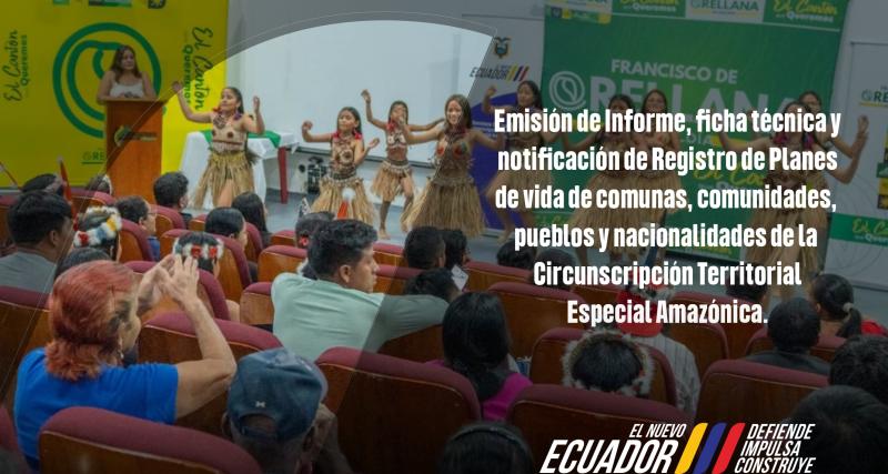 Imagen descriptiva de comunas, comunidades, pueblos y nacionalidades beneficiarias del Fondo Común