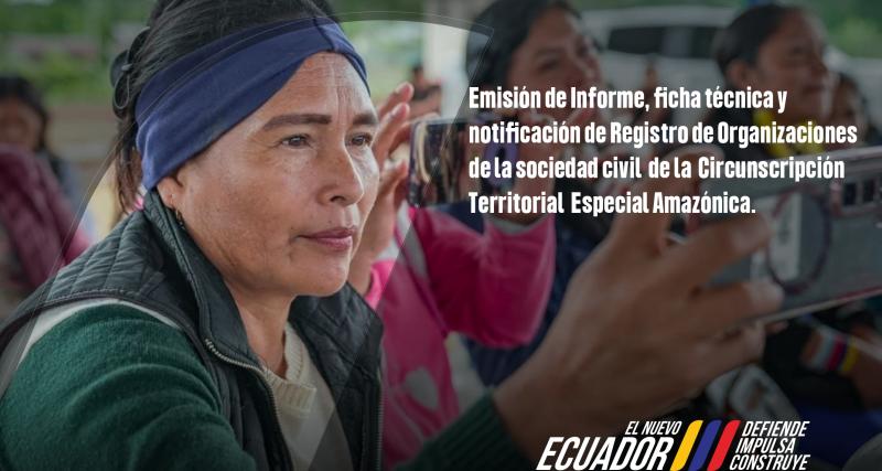 Imagen descriptiva de trámite Emisión de Informe, Ficha técnica y Notificación de Registro de Organizaciones de la Sociedad Civil de la CTEA