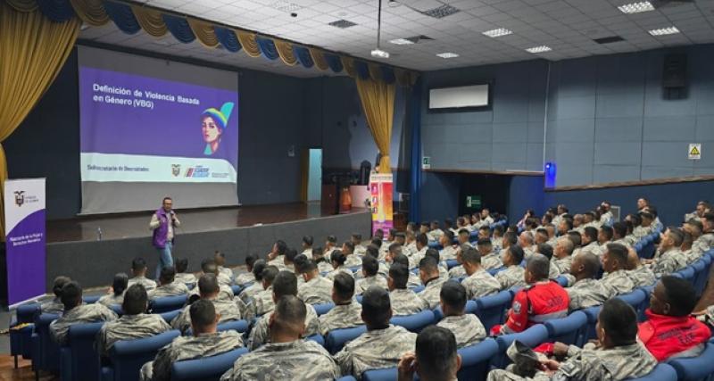 Capacitación sobre violencia basada en género como parte del fortalecimiento institucional y la sensibilización en diversidad y derechos humanos implementada por la Subsecretaría de Diversidades.